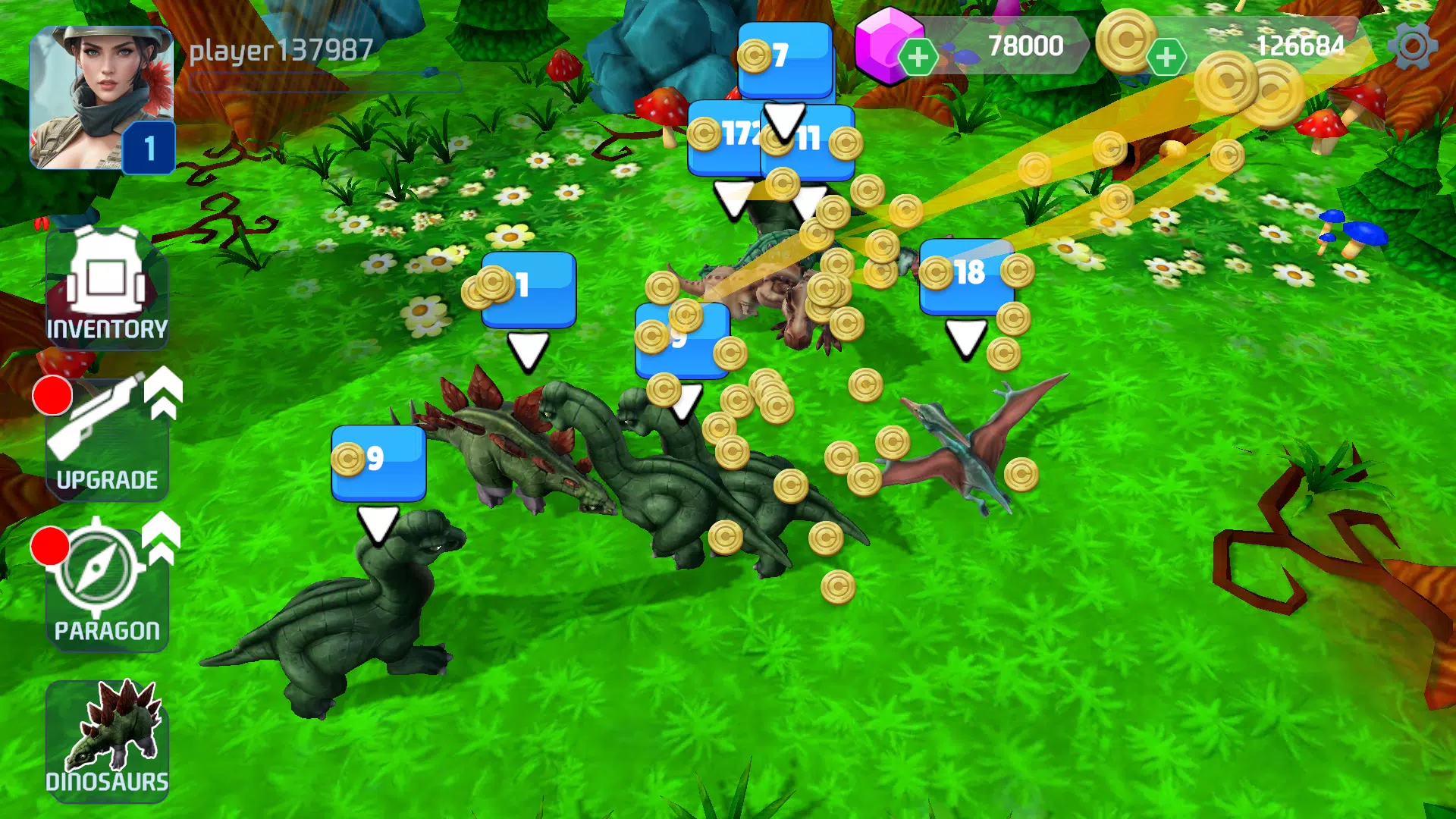 Dinosaur Park: Jurassic Chase スクリーンショット 0