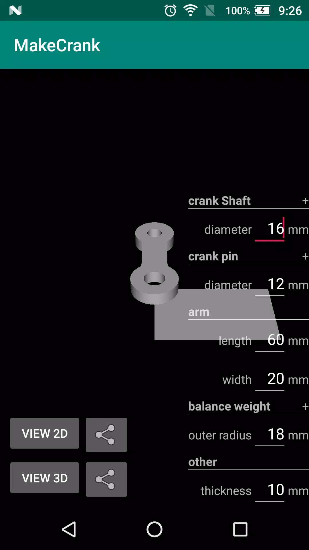 MakeCrank Capture d'écran 0