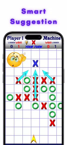 TicTacToe AI - 5 in a Row Capture d'écran 2