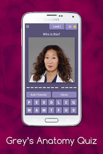 Grey’s Anatomy Quiz - Guess al Zrzut ekranu 2