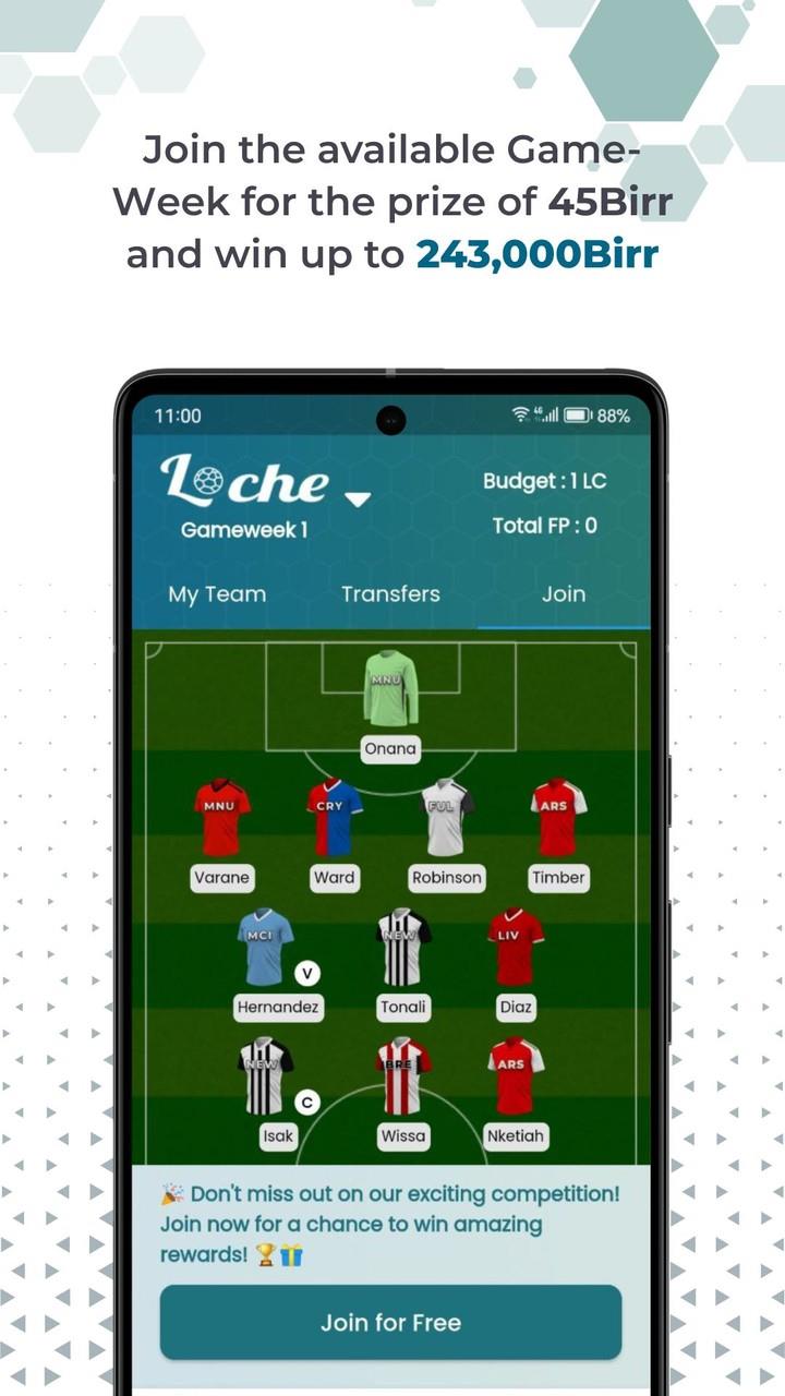 Loche Fantasy Football Скриншот 2