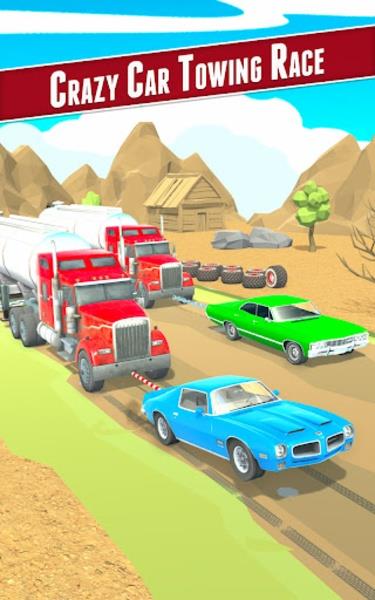 Schermata Crazy Car Towing Race 3D 3