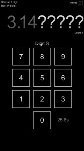 Memorize Pi Digits Screenshot 3