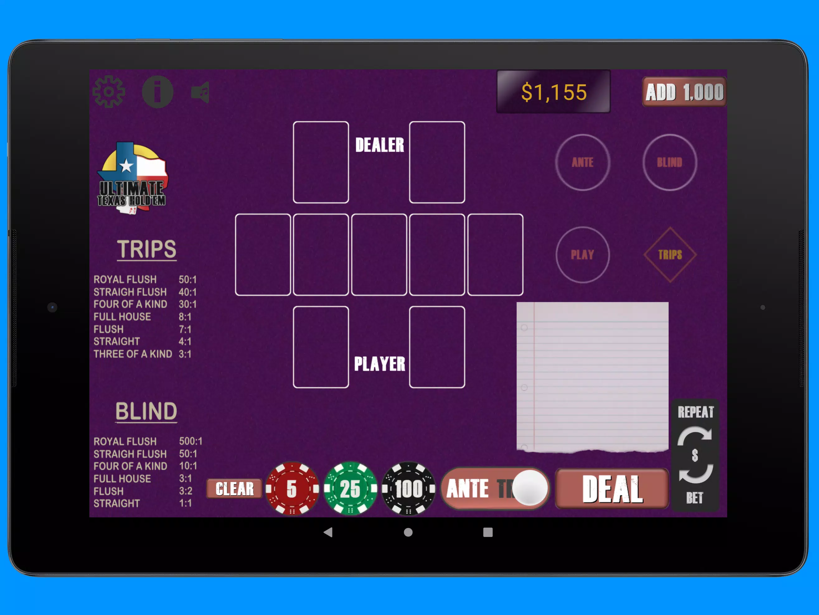 Texas Ultimate Holdem Скриншот 3