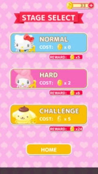Hello Kitty Solitaire ဖန်သားပြင်ဓာတ်ပုံ 2