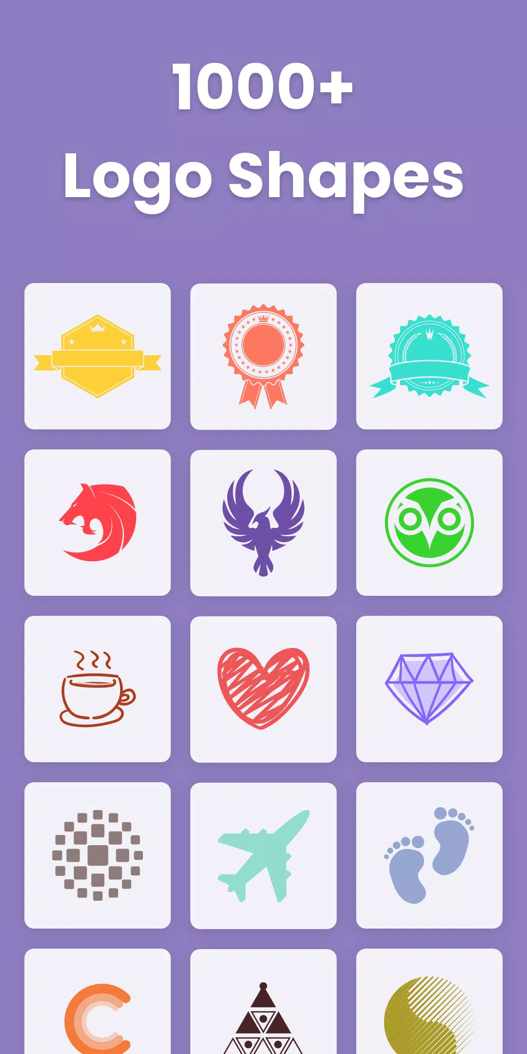 Logoshop - Logo Maker Free & Graphic Design App स्क्रीनशॉट 2