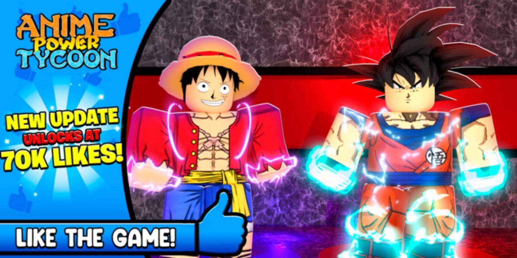 Roblox - Anime Power Tycoon Codes (ဇန်နဝါရီလ 2025)