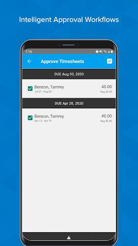 Timesheets - Time Tracking App Schermafbeelding 3