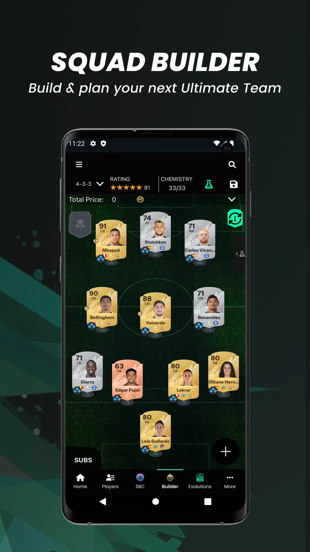 FUTBIN 24 Database & Draft スクリーンショット 3