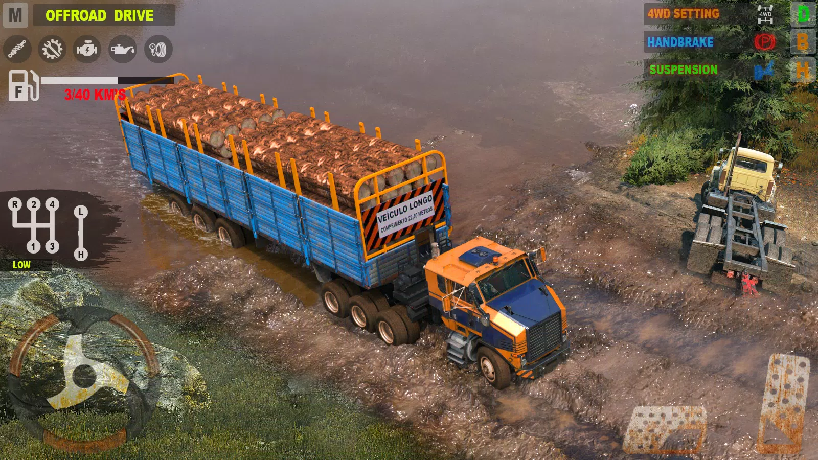 Offroad Mudrunner Games 3D Captura de pantalla 2