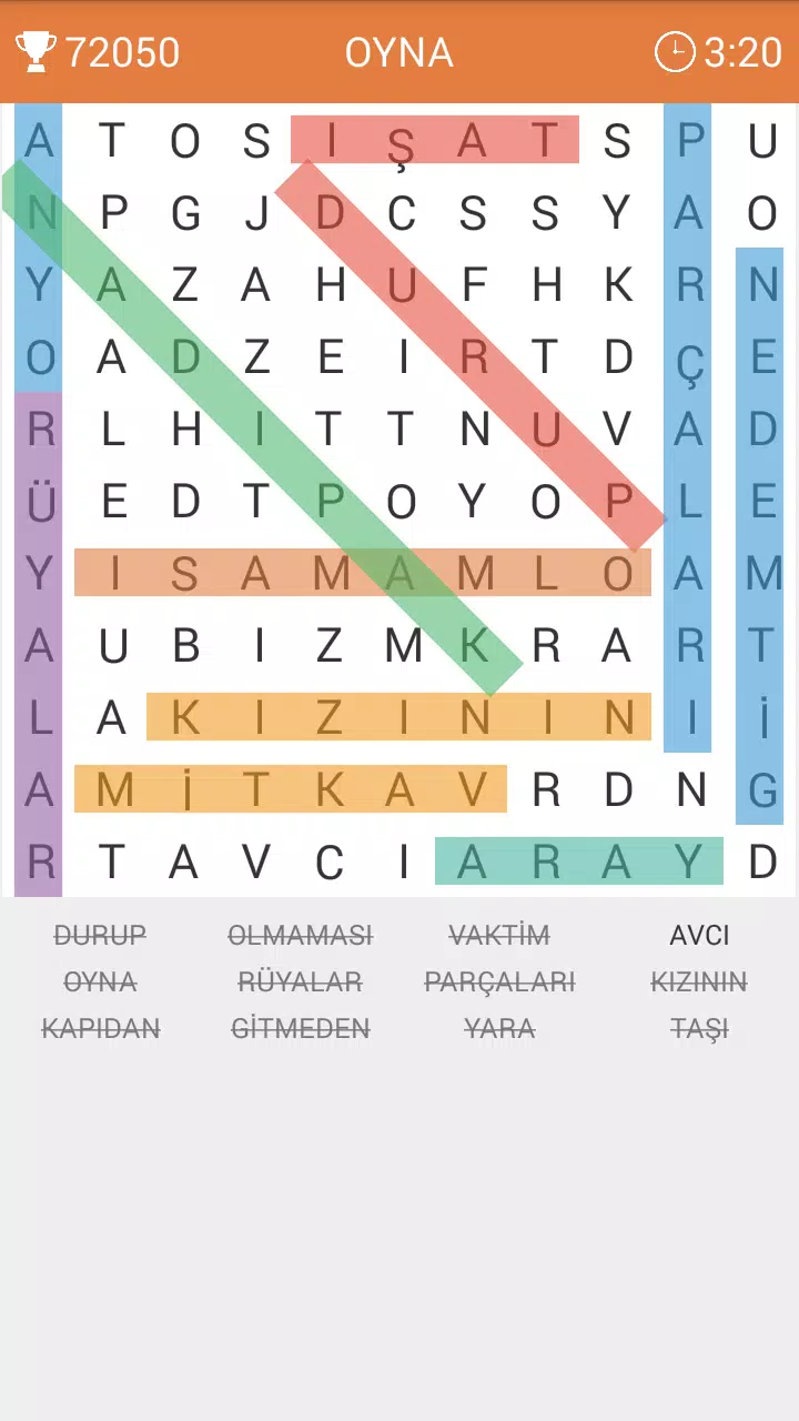 Kelime Bulmaca Tangkapan skrin 1