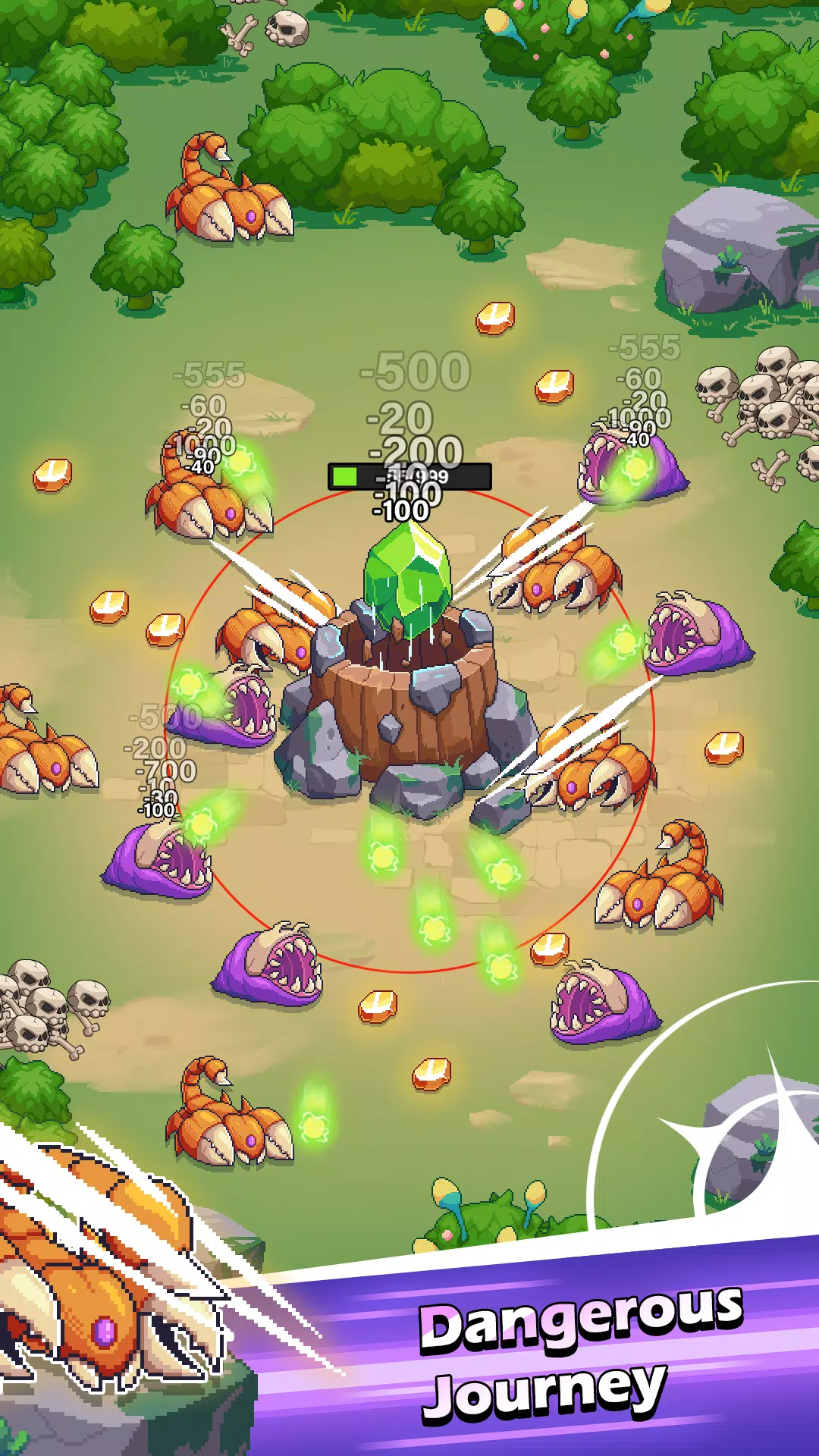 Pixel Defense: Idle TD Screenshot 0