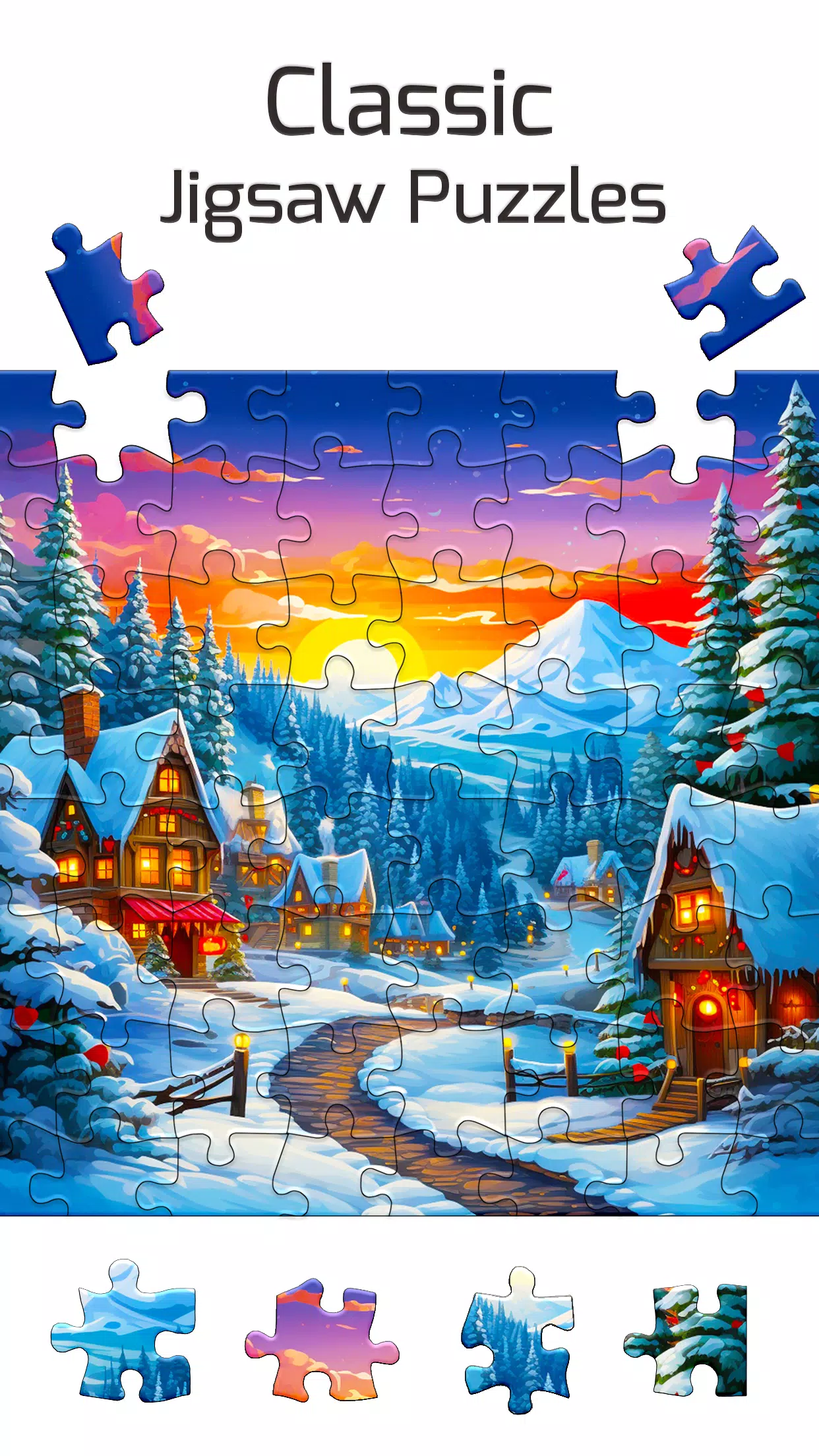 Christmas Jigsaw Puzzles 스크린샷 1