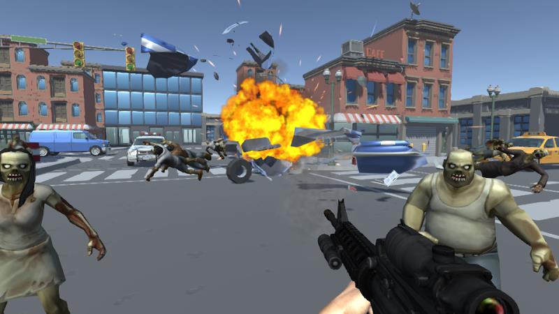 Zombie Shooting 3D Offline Screenshot 0