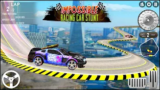 Impossible GT Racing Car Stunt Screenshot 2