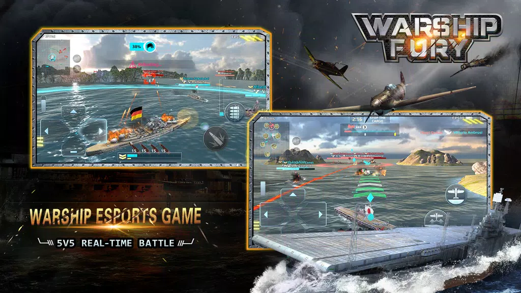 Warship Fury 스크린샷 1