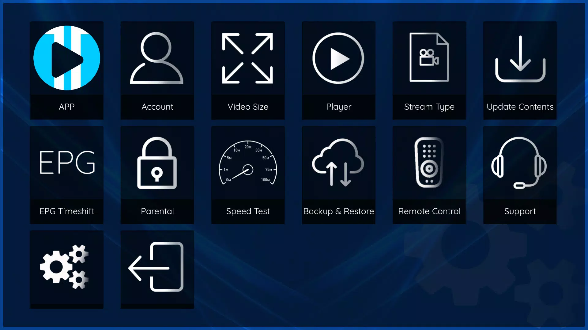 XCIPTV PLAYER Screenshot 1