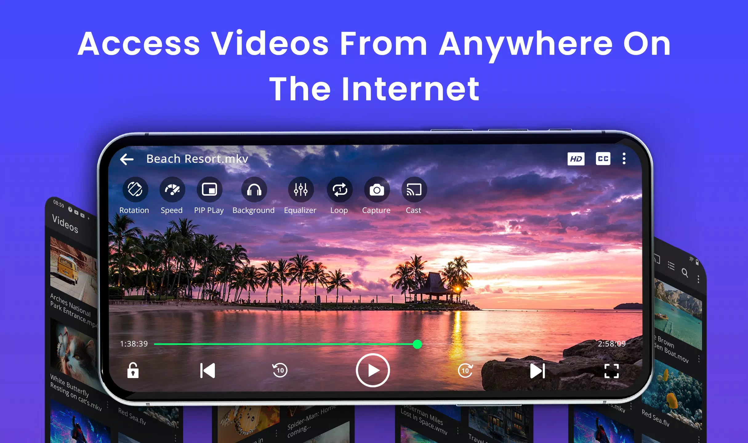 SPlayer - Fast Video Player 스크린샷 1