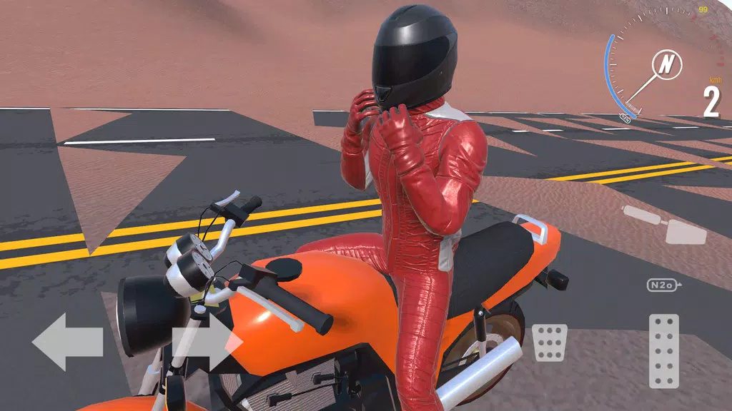 Real Moto Bike Race Simulator スクリーンショット 2