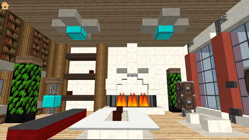 Furniture builds for Minecraft Captura de pantalla 2