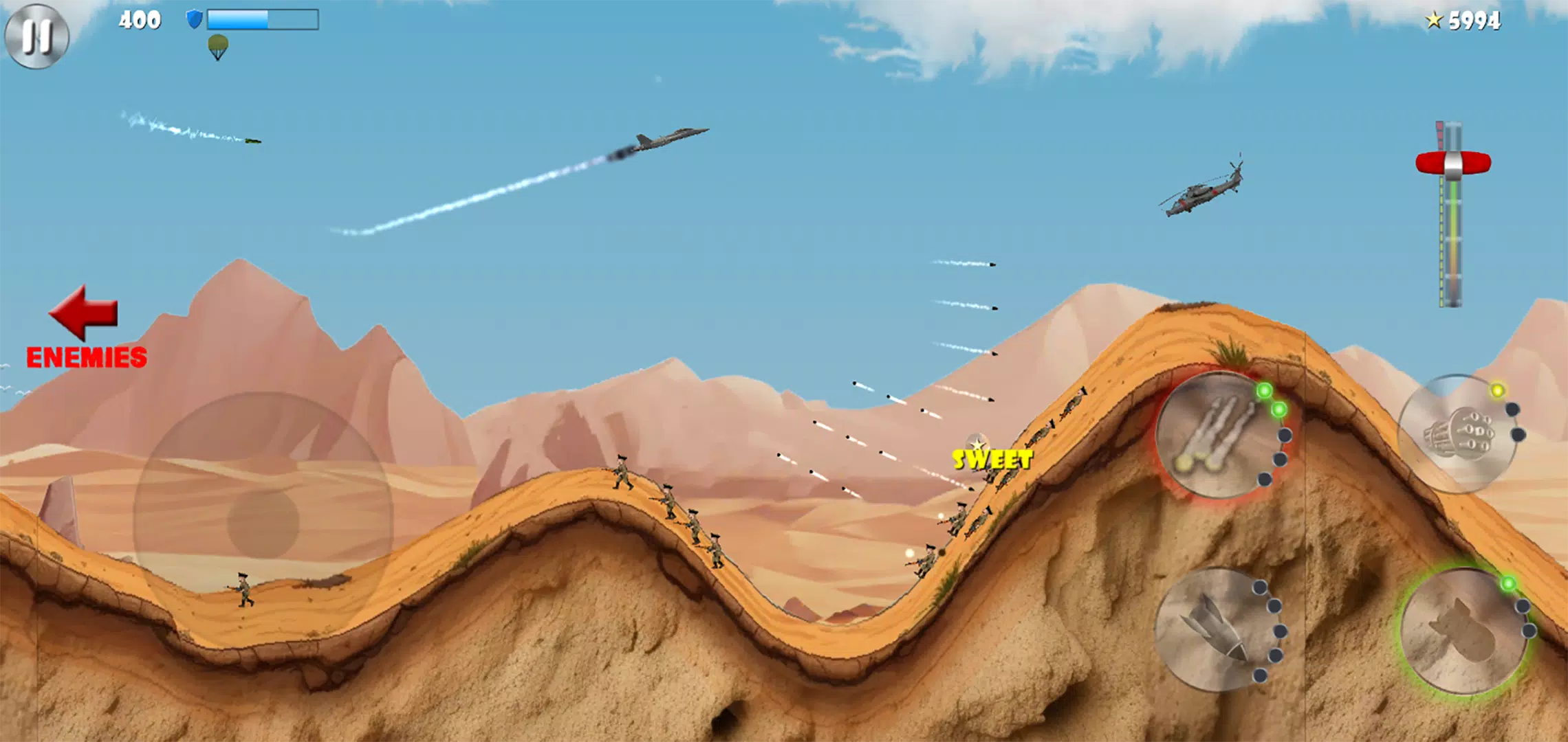Carpet Bombing 3 Captura de pantalla 1