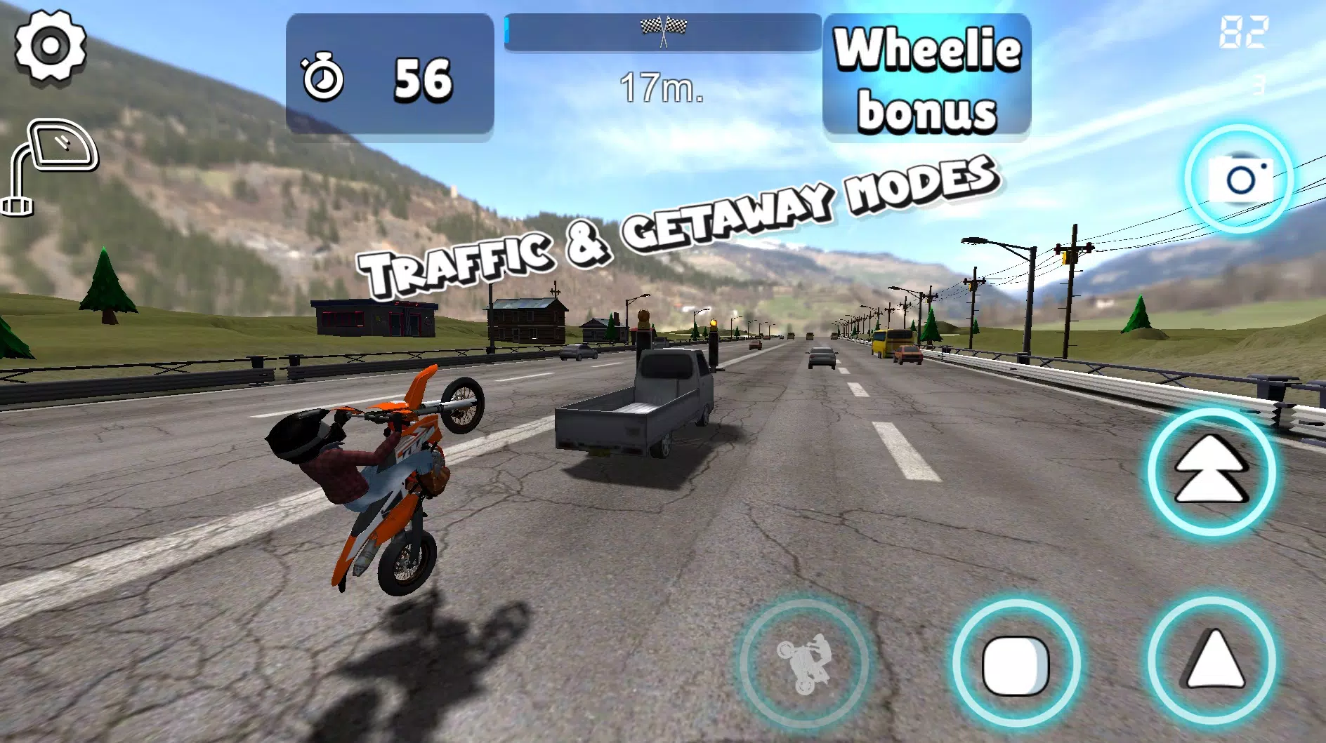 Wheelie King 6 Schermafbeelding 0