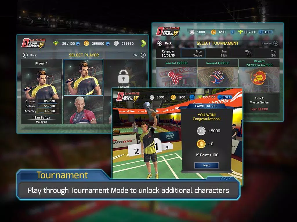 LiNing Jump Smash 15 Badminton Ảnh chụp màn hình 2