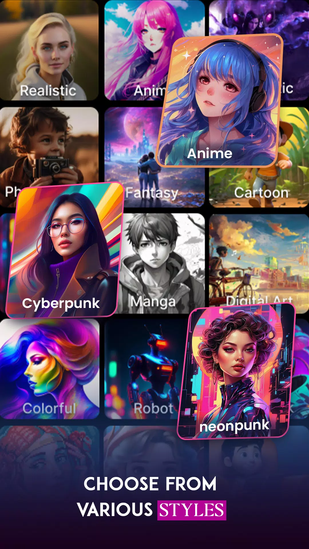 AI Art - AI Image Generator Zrzut ekranu 1