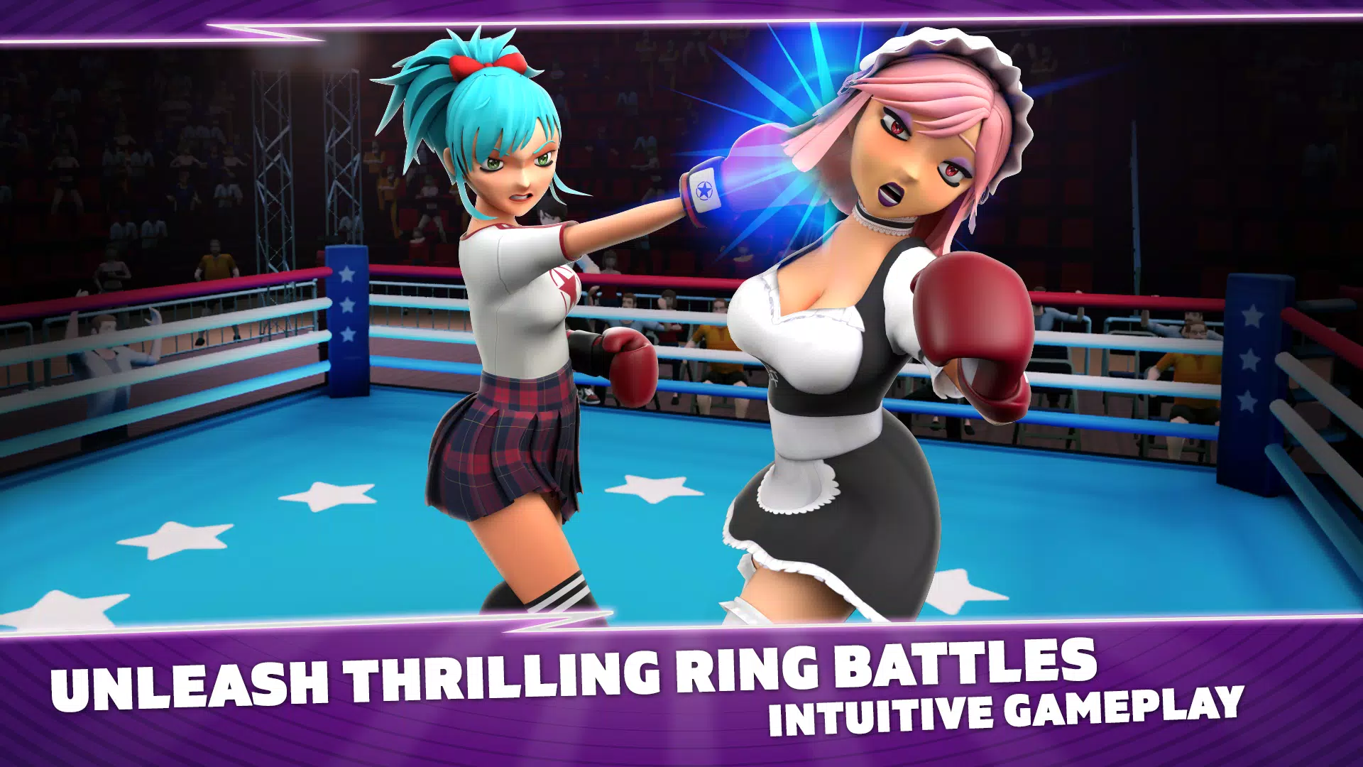 Boxing Babes II: Sexy Anime Ảnh chụp màn hình 1