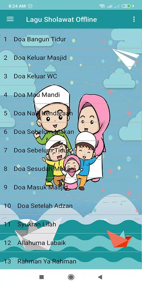 Lagu Sholawat & Anak Muslim Ekran Görüntüsü 2