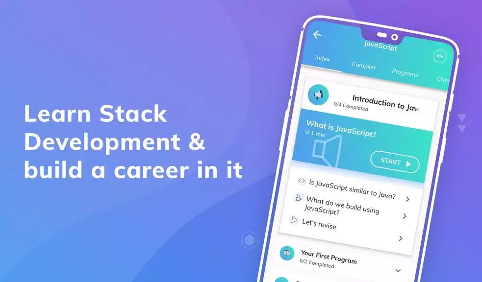 Learn Full Stack Development Schermafbeelding 2