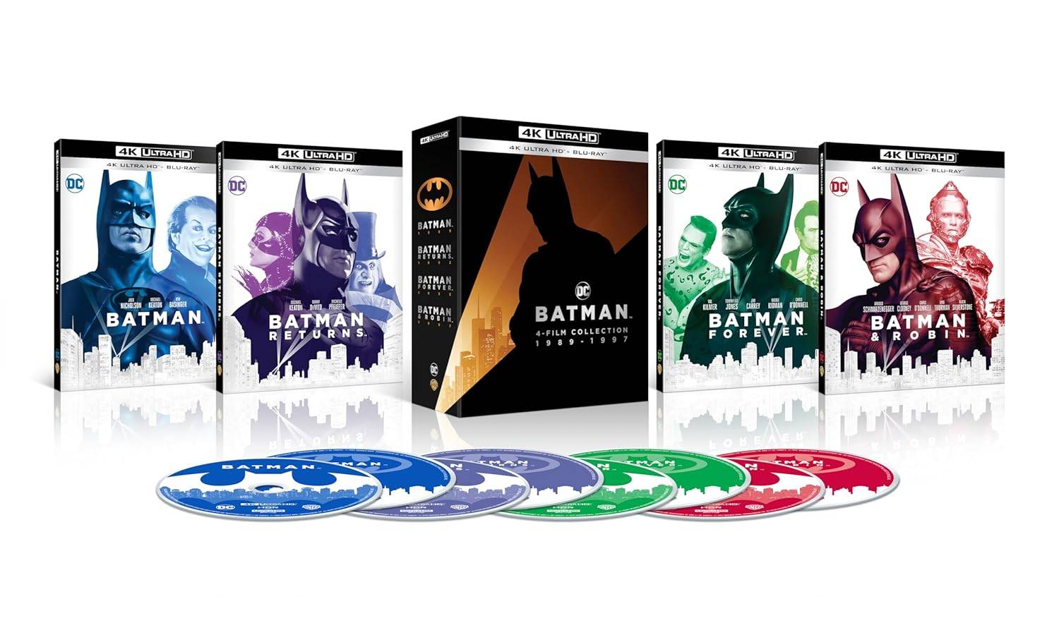 Batman de Tim Burton: Guia de Relógios e Leia Chronológica