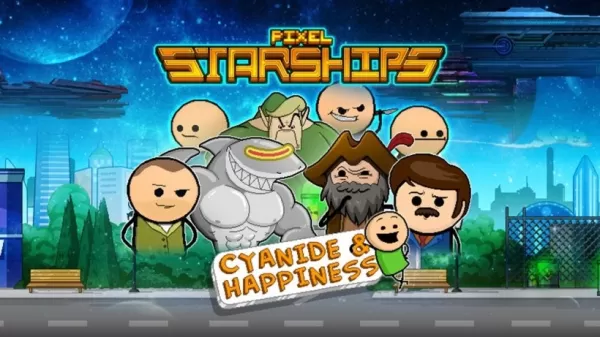 pixel ကြယ်ံခြင်းများသည် Cyanide & Happy Collab ကိုပြသသည်။ ဇာတ်ကောင်အသစ်များ,