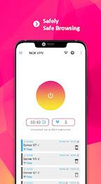 Nox VPN ဖန်သားပြင်ဓာတ်ပုံ 2