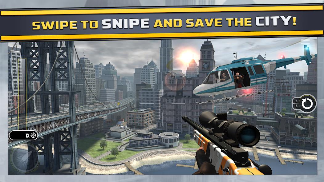 Pure Sniper: Gun Shooter Games Mod Capture d'écran 0