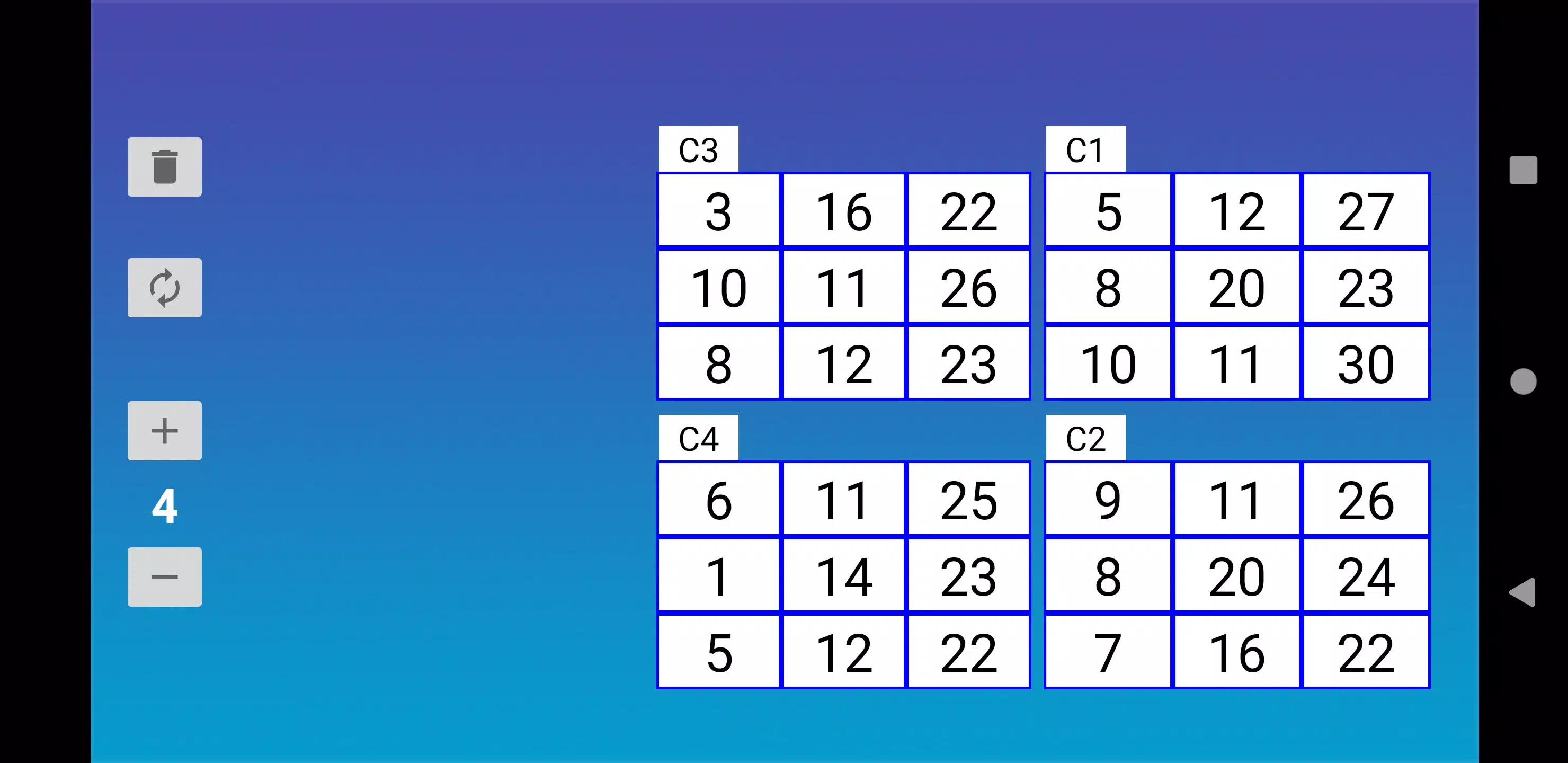 Bingo RS Cards Captura de tela 3