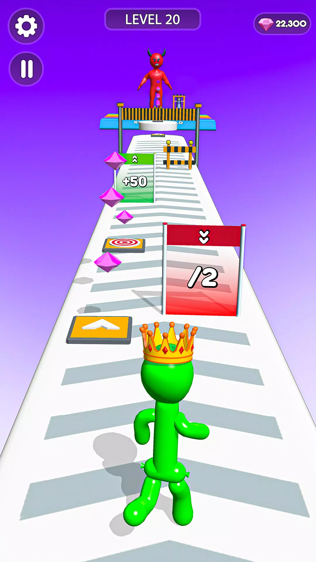 Screw-Man Rush 3D Скриншот 1