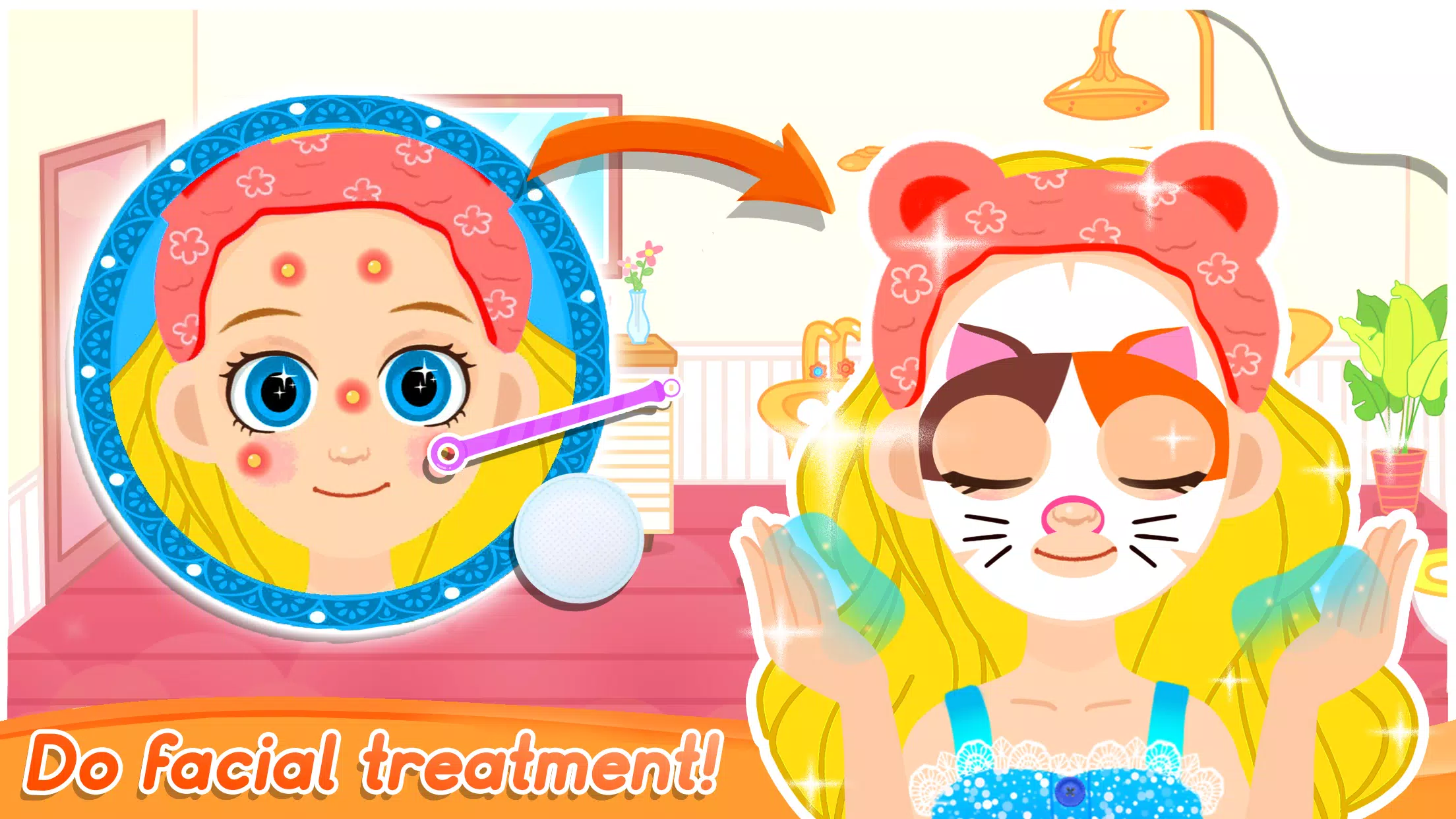 Princess Makeup Dress Makeover Скриншот 2