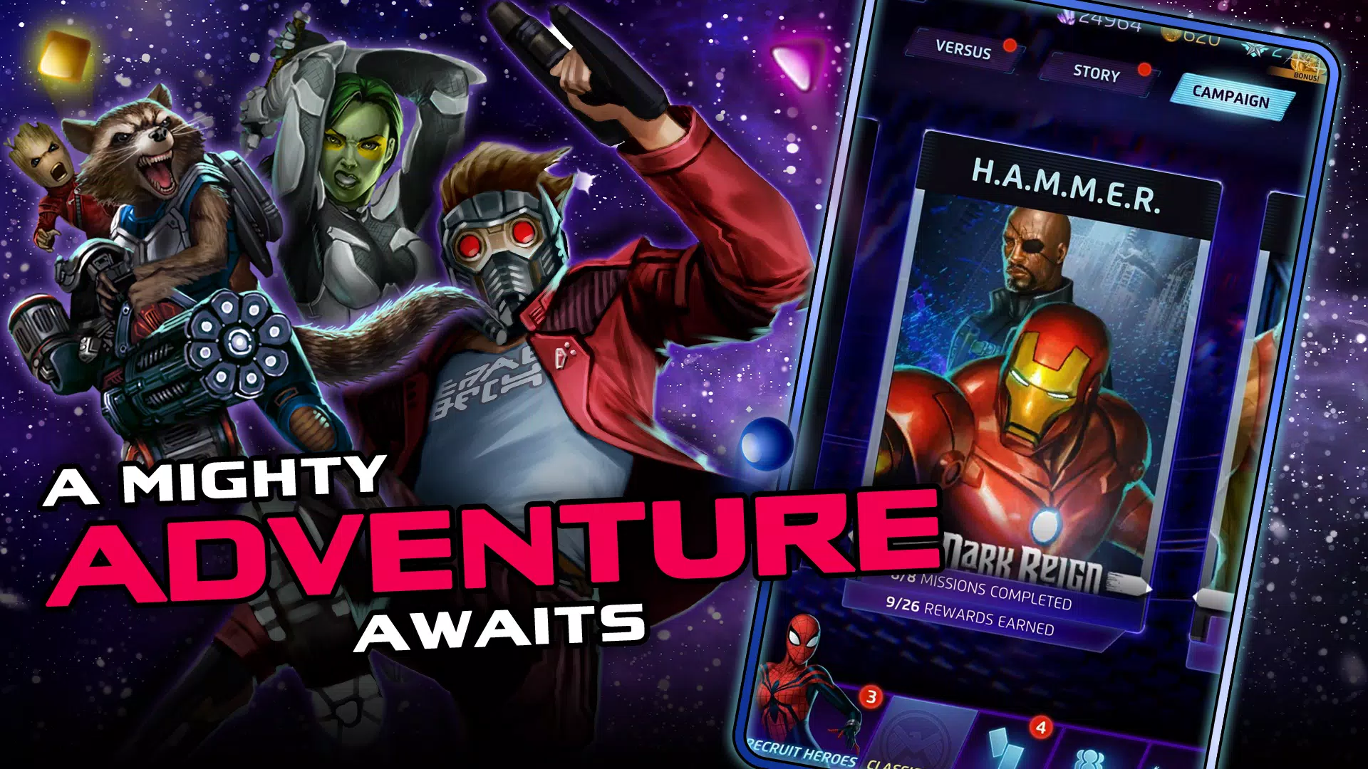 MARVEL Puzzle Quest: Hero RPG Скриншот 3