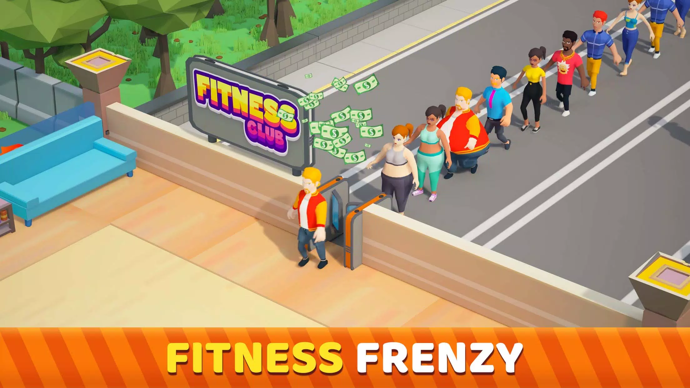 Fitness Club Tycoon 스크린샷 0