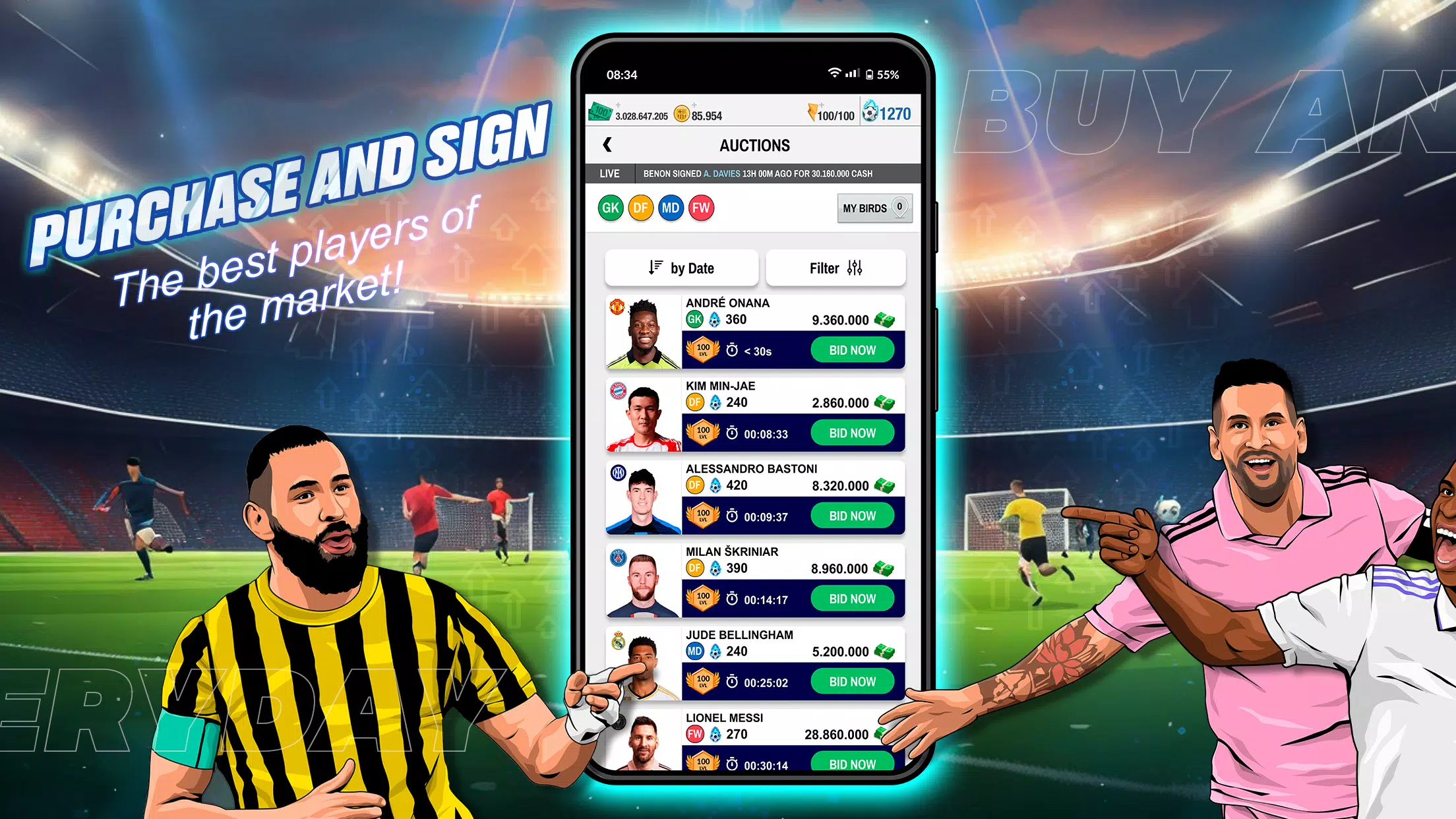 PRO Soccer Fantasy Manager 24 स्क्रीनशॉट 1