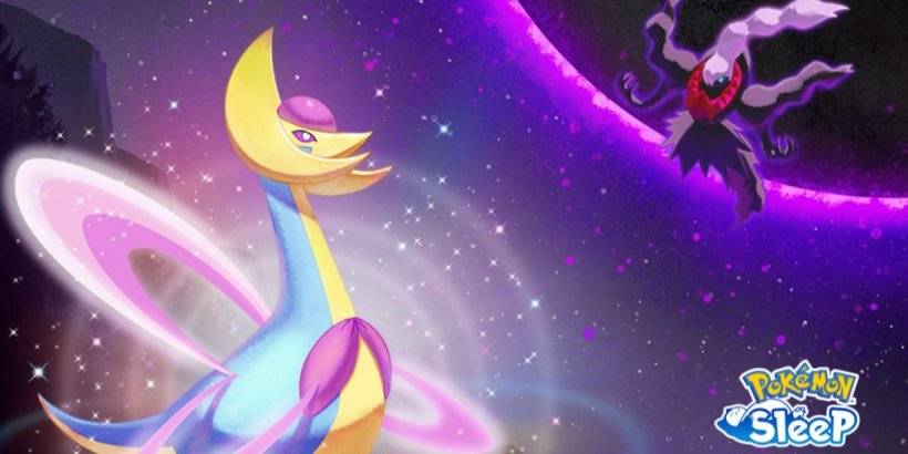 Cresselia si unisce a Pokémon Sleep per combattere Darkrai
