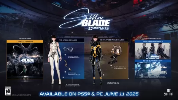 Stellar Blade PC Version Launching June 11 With Complete Edition