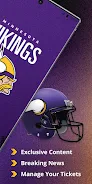 Schermata Minnesota Vikings Mobile 1