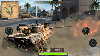 Tank Games: War of Tanks Captura de tela 1