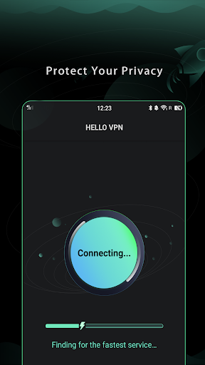 hellovpn -fast vpn proxy Zrzut ekranu 0