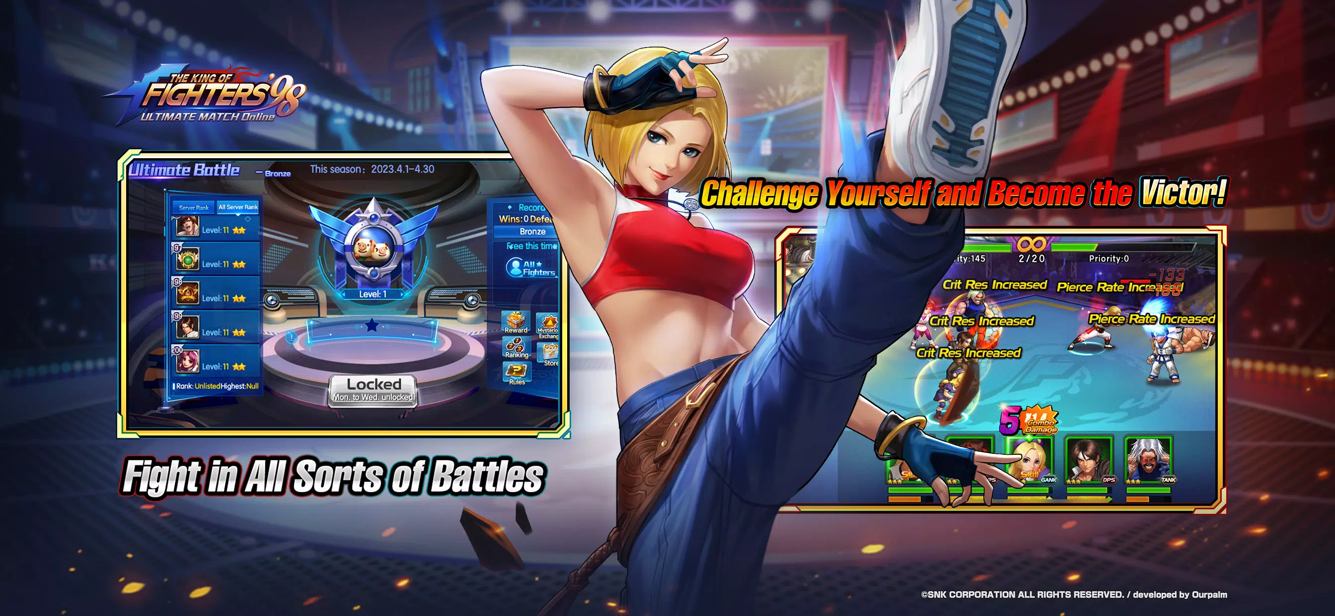 THE KING OF FIGHTERS '98 UM OL Capture d'écran 2