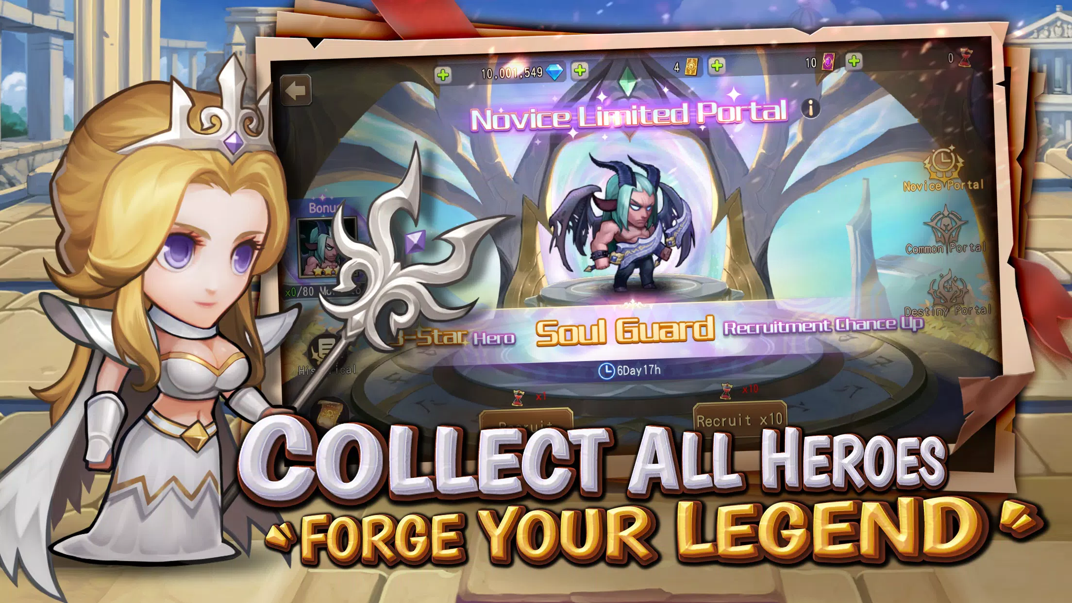 Crystal Legends ภาพหน้าจอ 0