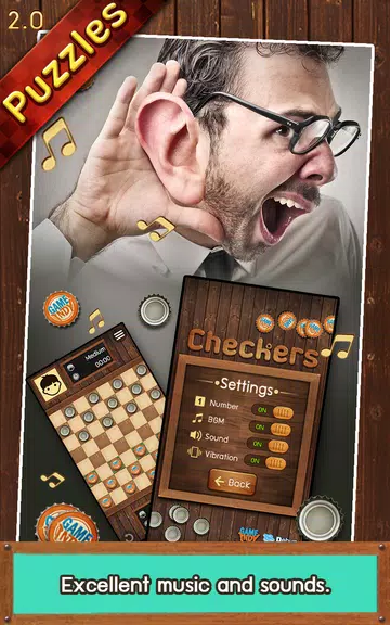 Thai Checkers - Genius Puzzle ဖန်သားပြင်ဓာတ်ပုံ 1