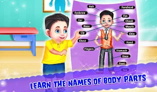 Kids Learning Human Bodyparts スクリーンショット 1